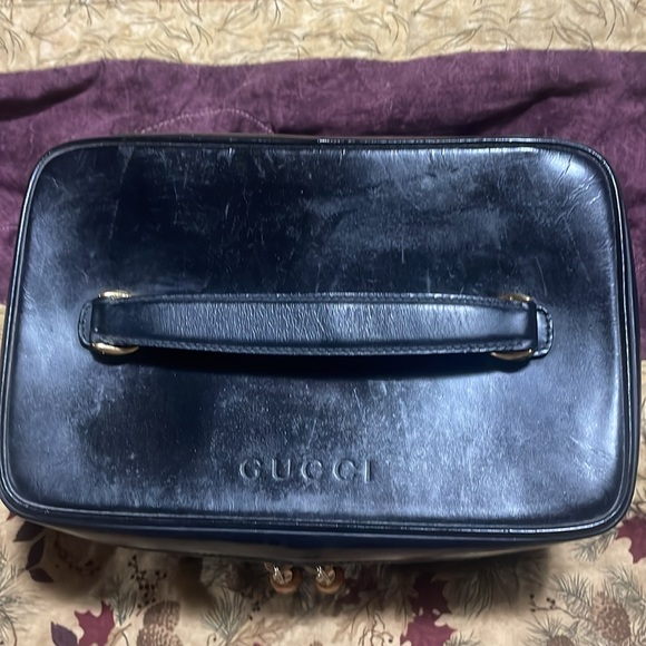 🖤Vintage GUC Patent Leather Gucci Vanity Case - Picture 7 of 13
